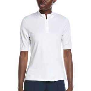 New! Adidas Ultimate365 HEAT.RDY White Short Sleeve Polo Shirt XL Womens NWT